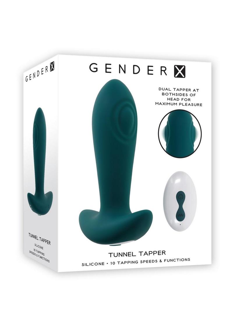 GenderX Tunnel Tapper Silicone Anal Plug