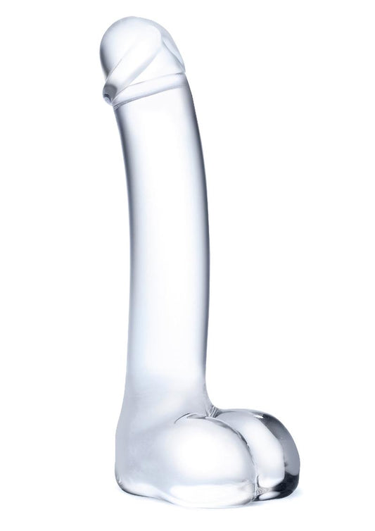 Glas Body-Safe And Realistic Curved Glass G Spot Dildo