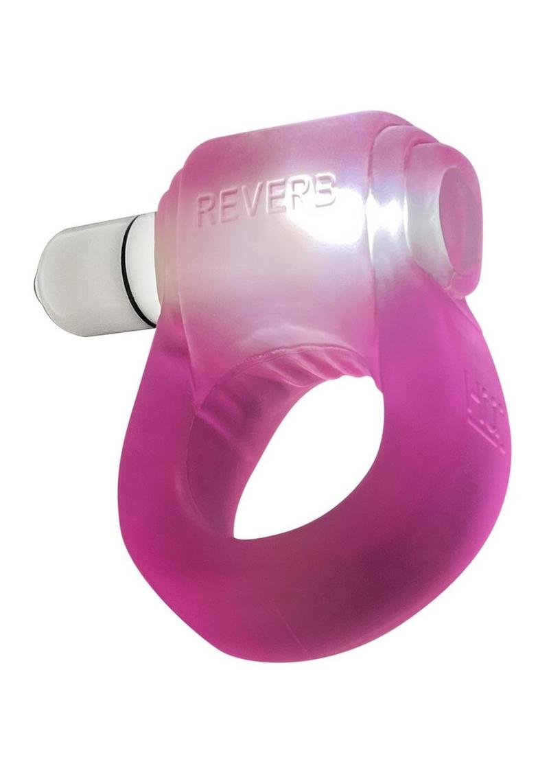 OXBALLS Glow Dick Rechargeable LED And Waterproof Pink Ice Cock Ring