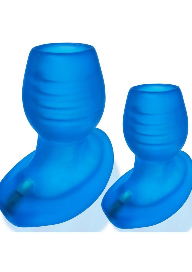 Glowhole 2 Large Blue Morph Hollow Buttplug