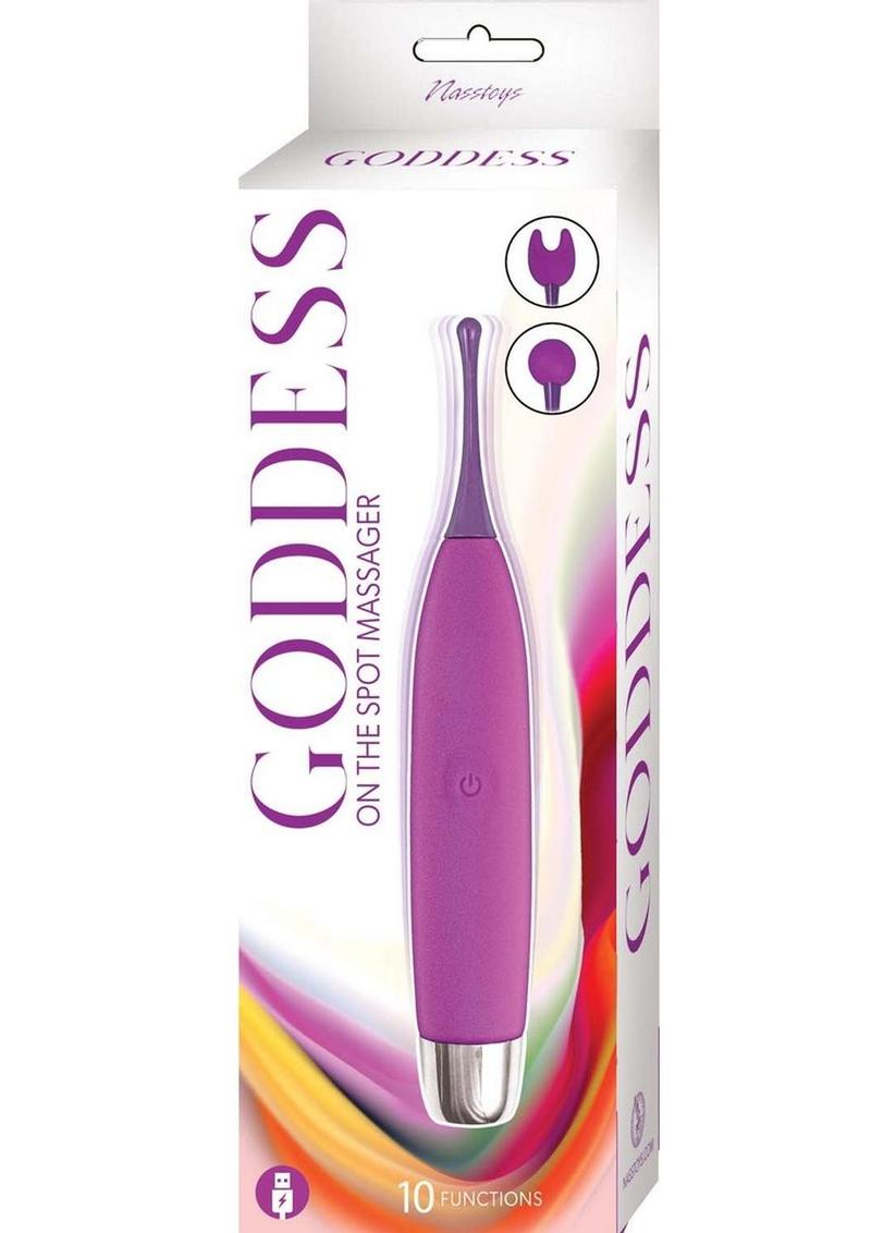Goddess On The Spot Rechargeable Silicone Massager