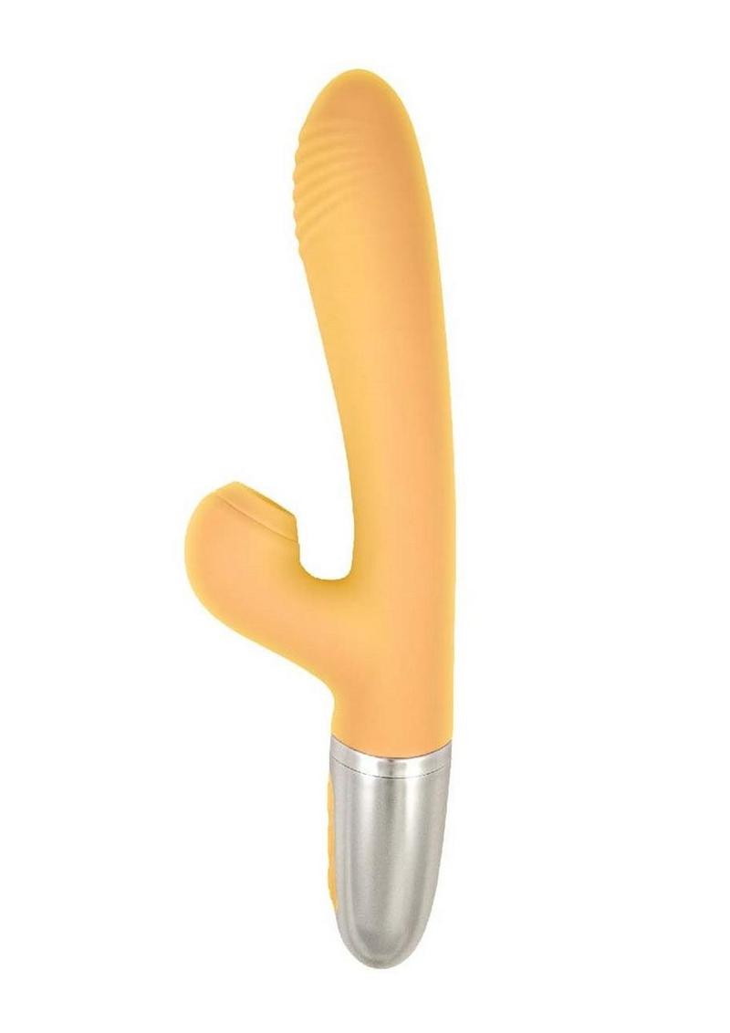 Goddess Tapping Thruster Rechargeable Silicone Rabbit Vibrator