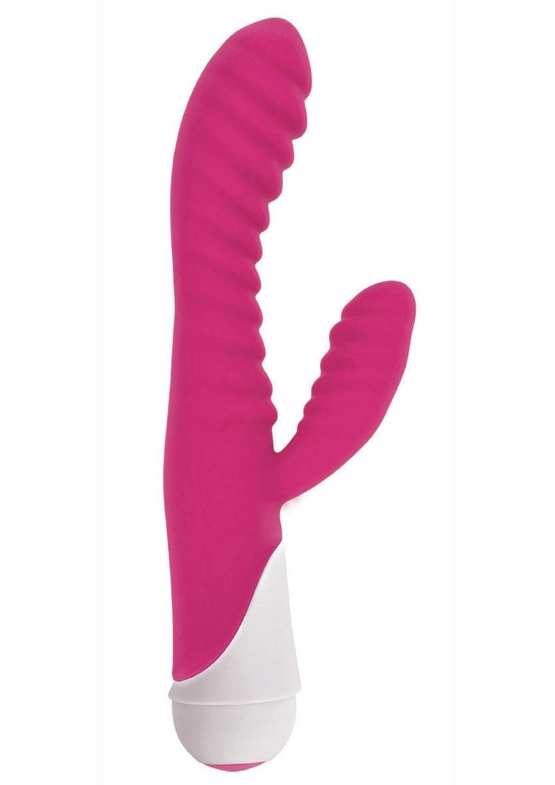 Gossip Celia Ribbed Silicone Rabbit Vibrator