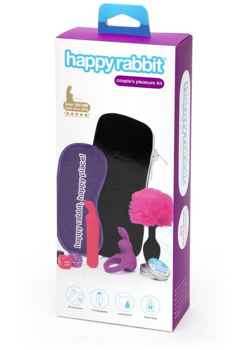 Happy Rabbit Rechargeable Silicone Couples Vibrators Kit