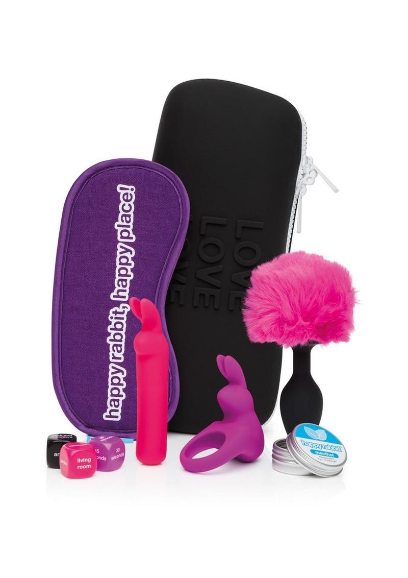 Happy Rabbit Rechargeable Silicone Couples Vibrators Kit