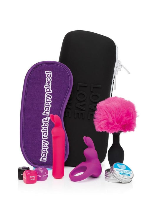 Happy Rabbit Rechargeable Silicone Couples Vibrators Kit