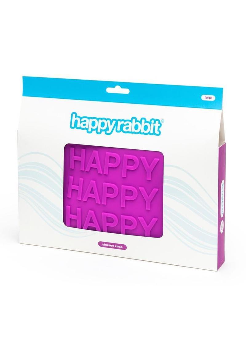 Happy Rabbit Silicone Storage Zip Bag - Large