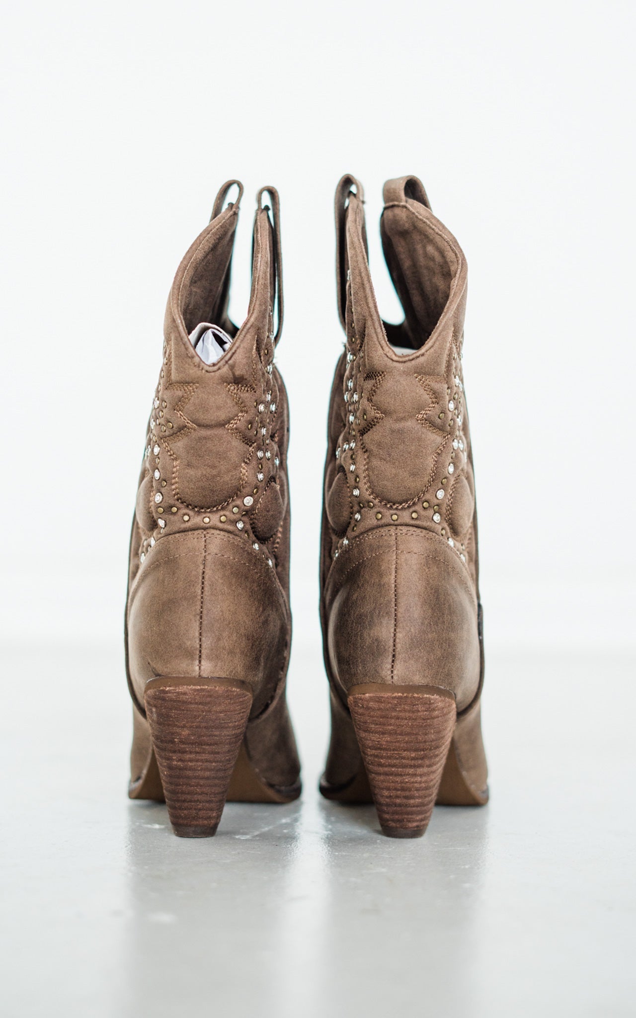 Bottes western Houston en taupe