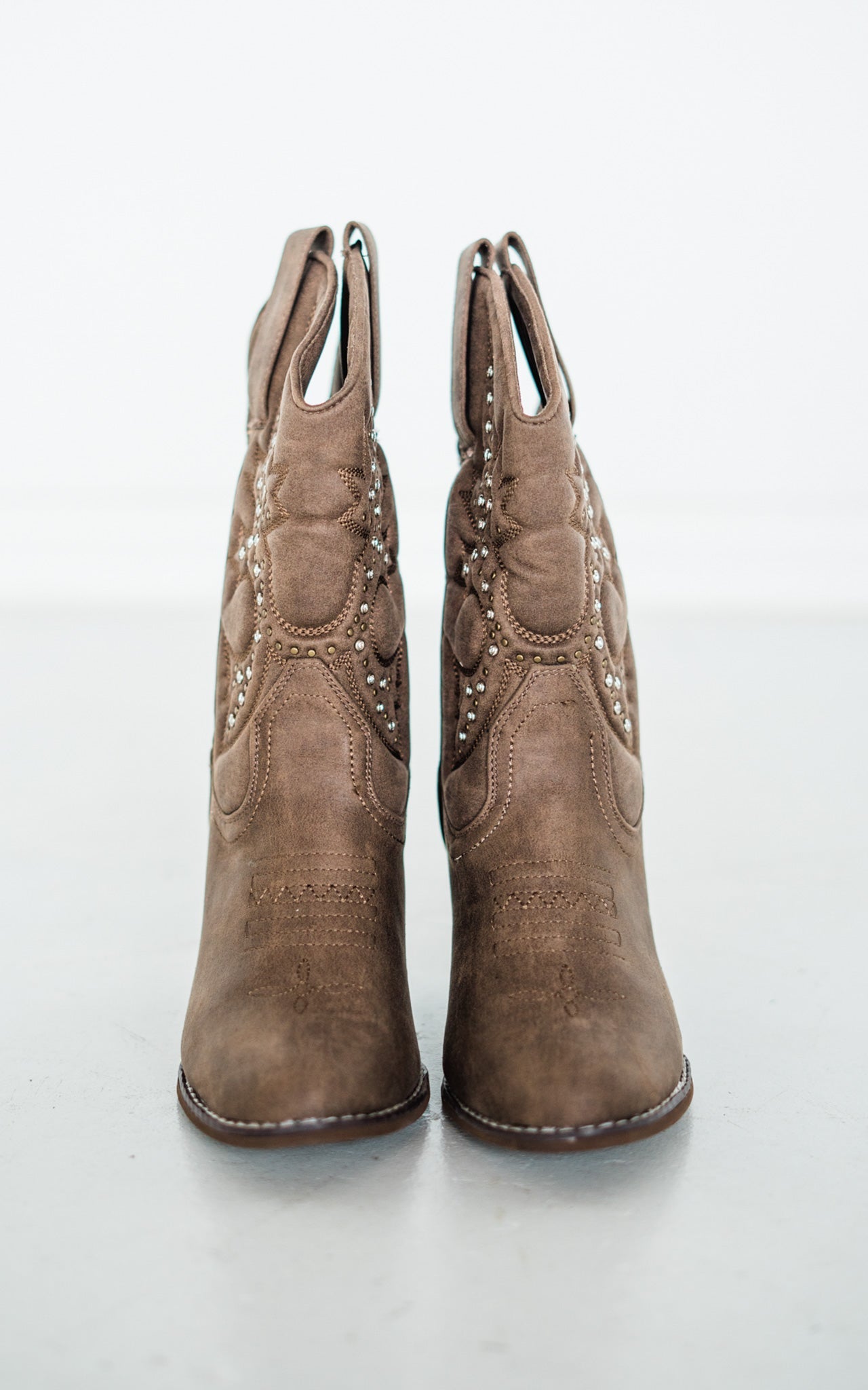 Bottes western Houston en taupe