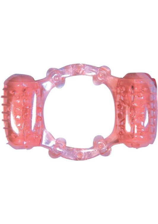 Double Dinger Dual Vibrating Cock Ring Dual Motors