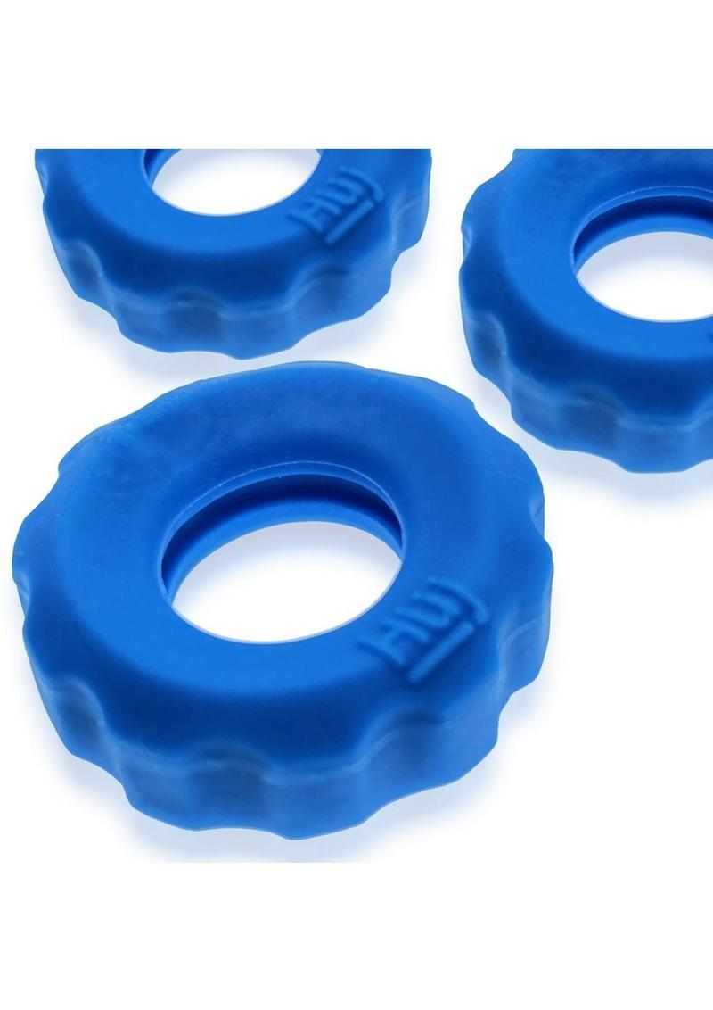 HunkyJunk HUJ Cockrings 3 Pack Flex TPR