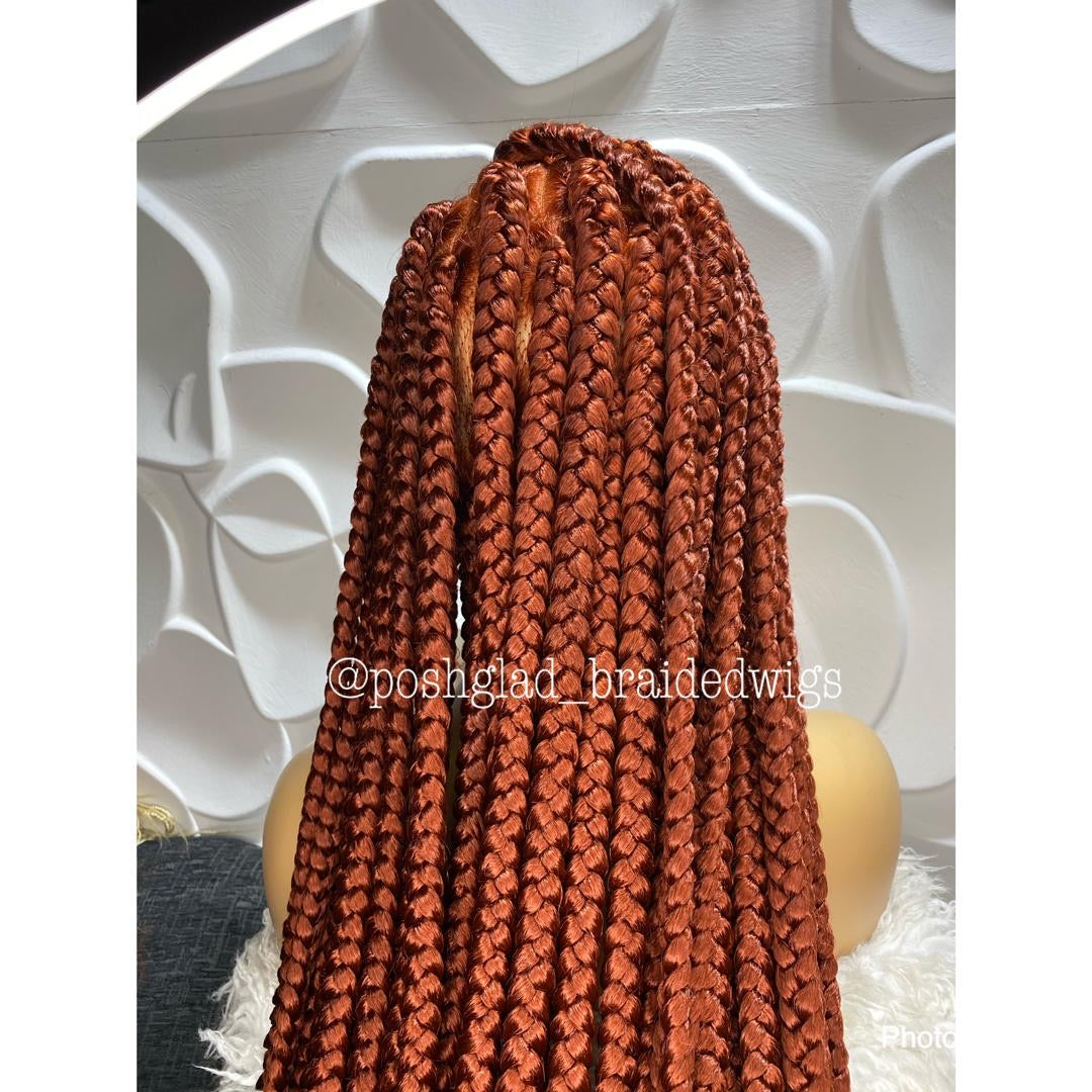 Carin  JUMBO IN COPPER RED (FULL LACE)