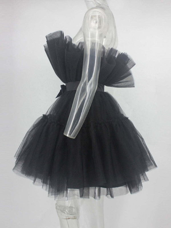 Tulle Bow Tulle Dress