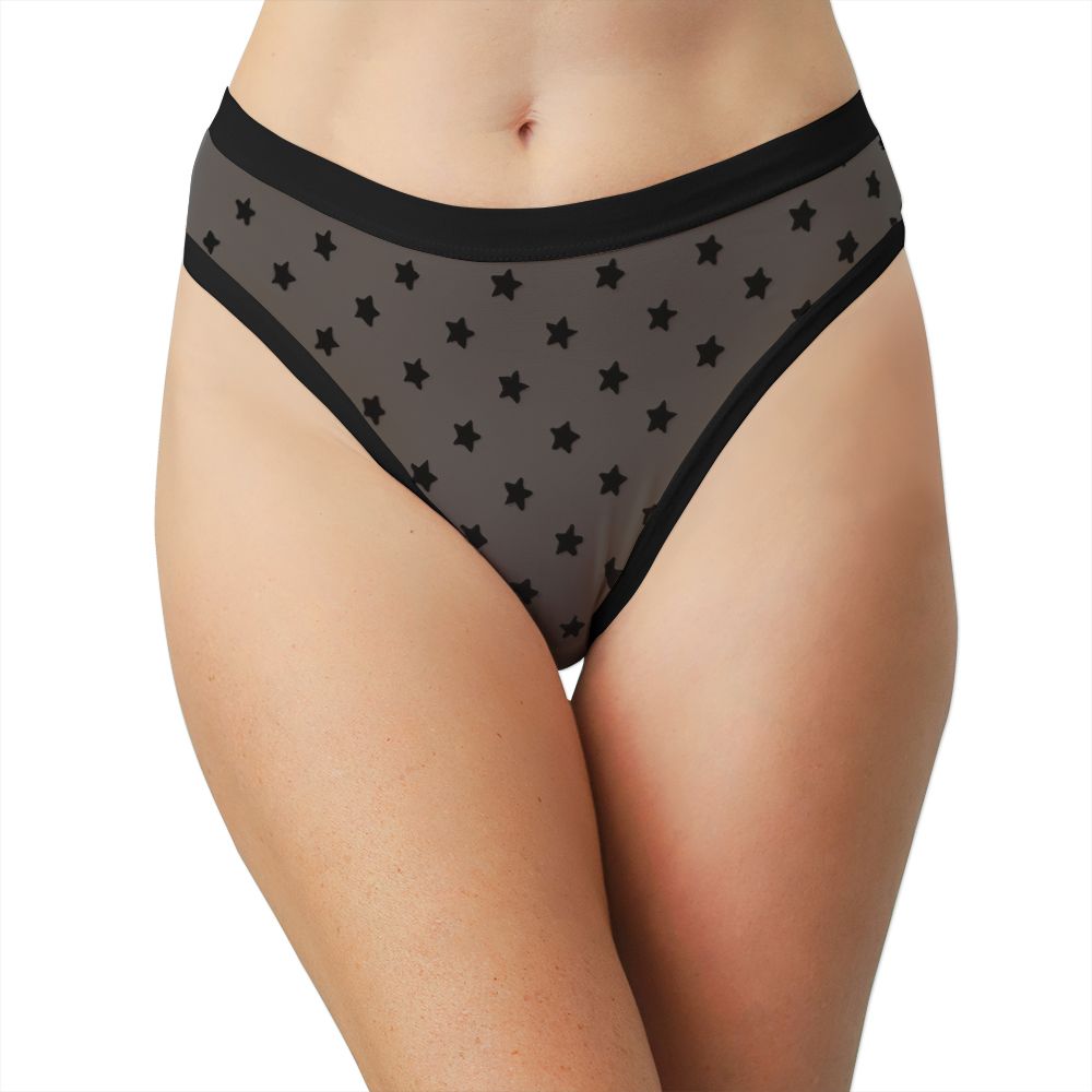 Star Mesh High Rise Bikini