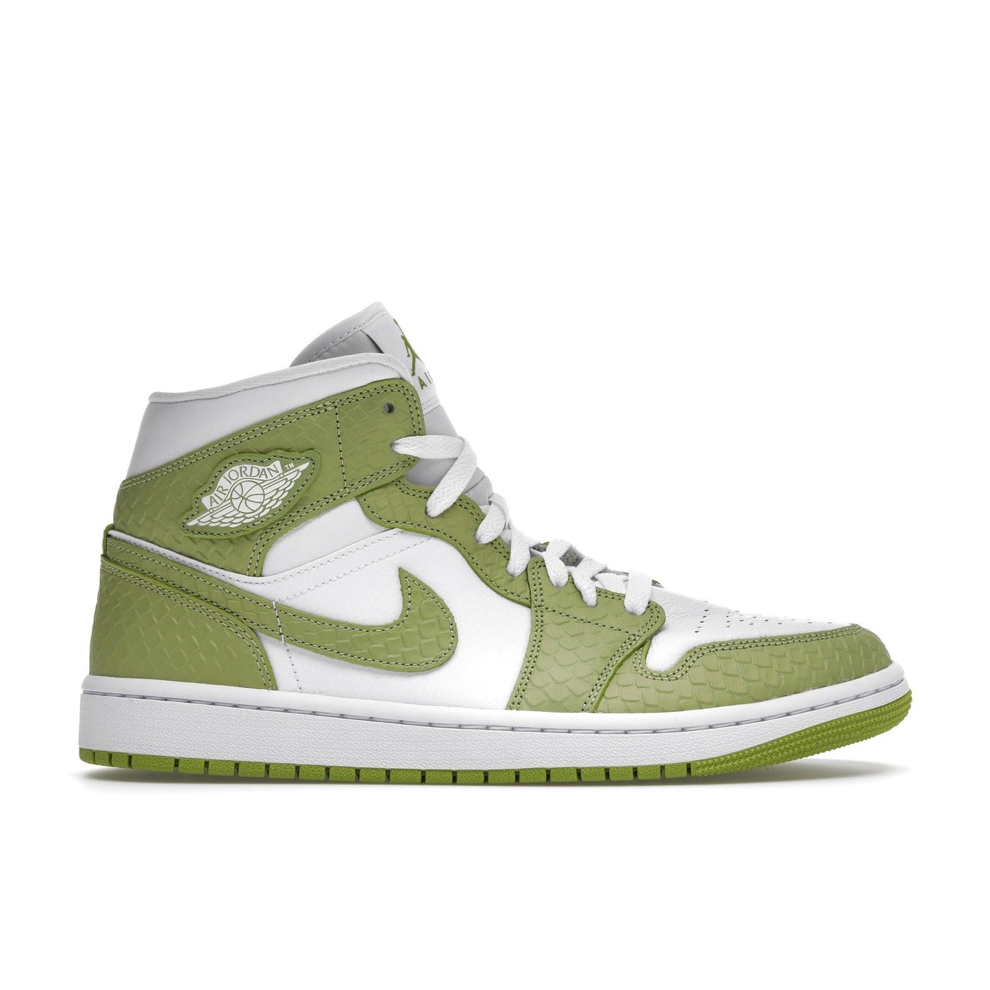 Air Jordan 1 Mid (Femme) « Python Green »