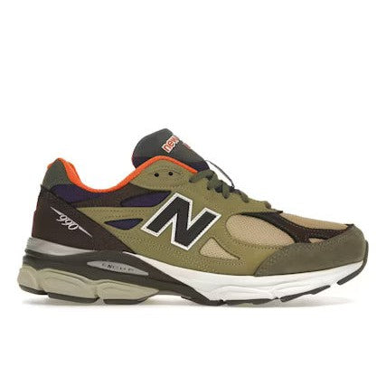 New Balance 990v3 MiUSA Teddy Santis Khaki Orange