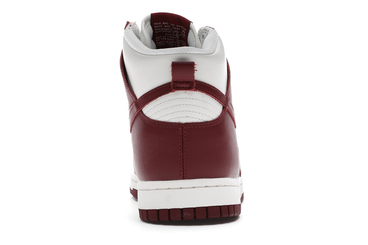 Nike Dunk High Sail Team Rouge (Femme)