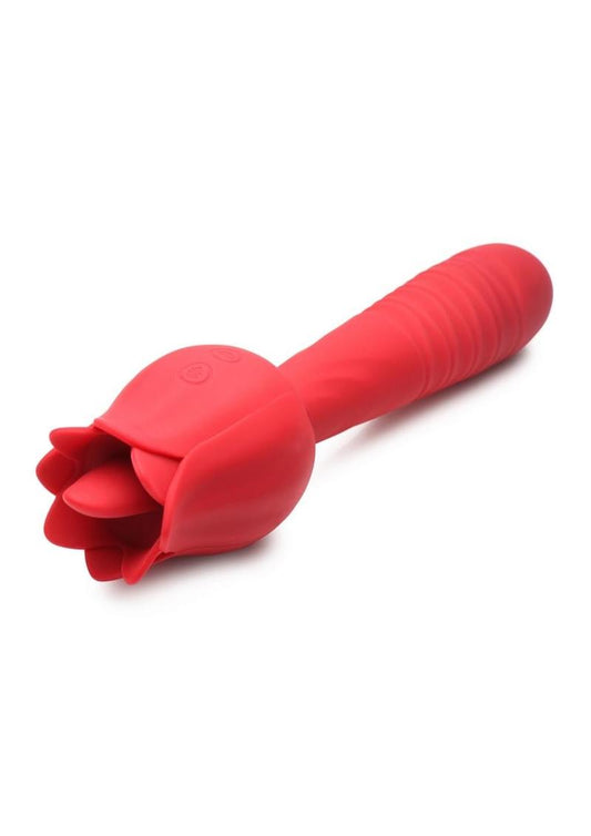 Inmi Bloomgasm Racy Rose Thrusting And Licking Vibrator