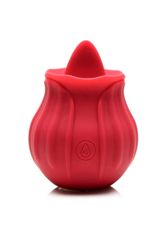Inmi Bloomgasm Wild Violet Silicone 10x Licking Stimulator