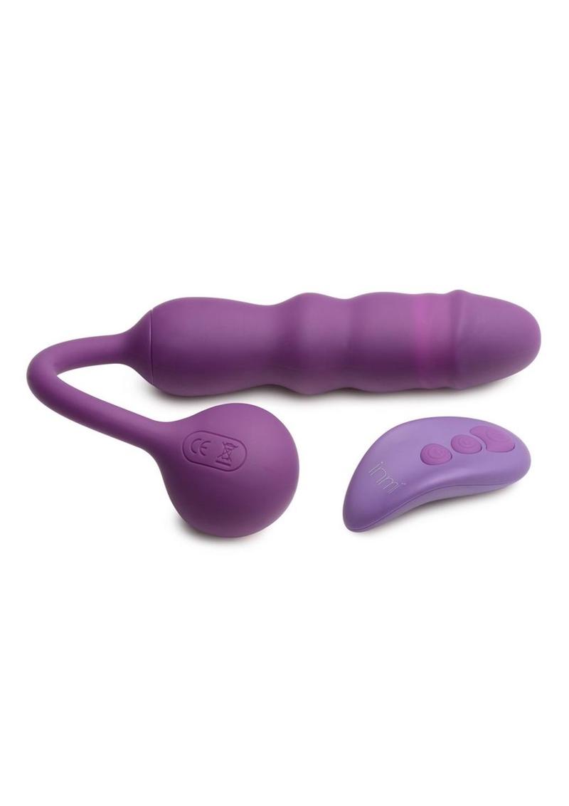 Inmi Thrust Thumper Rechargeable Silicone Remote Control Vibrators