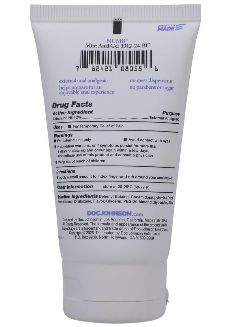 Intimate Enhancements Numb Mint Anal Gel