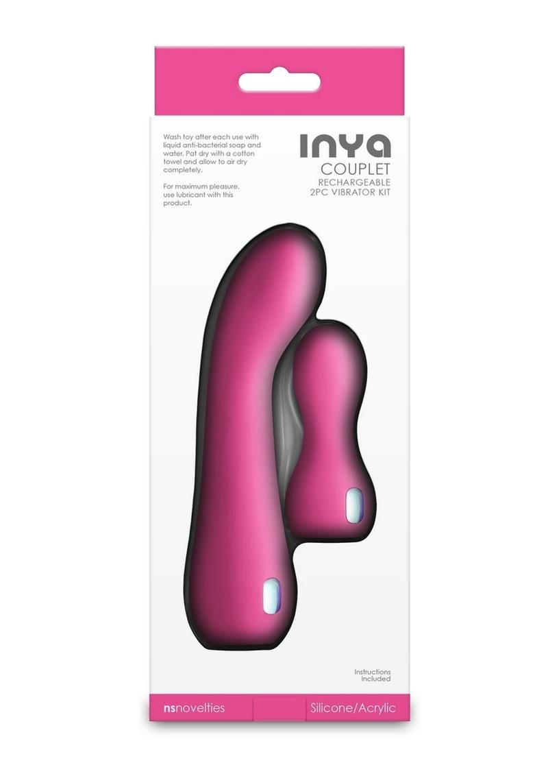 Inya Couplet Rechargeable Silicone Vibrator
