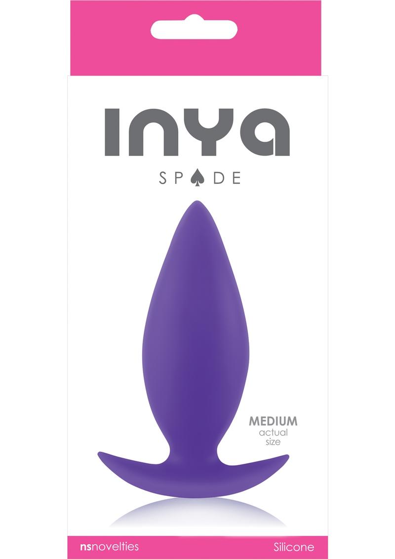 Inya Spade Small Silicone Butt Plug
