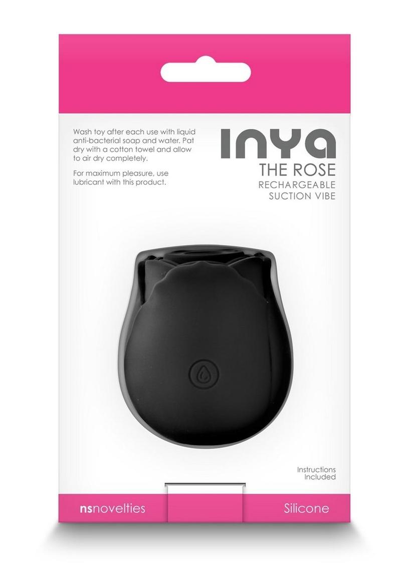Inya The Rose Rechargeable Silicone Suction Clitoral Stimulator