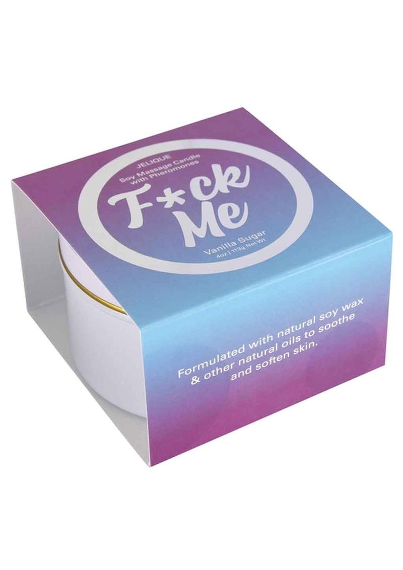 Jelique F*ck Me Soy Massage Candle with Pheromones
