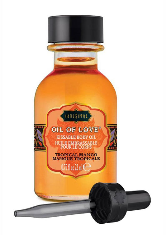 Kama Sutra Oil of Love Tropical Mango Kissable Body Oil