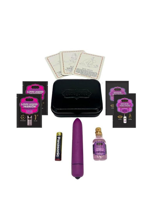 Kama Sutra Weekender Vibe Raspberry Kiss Kit