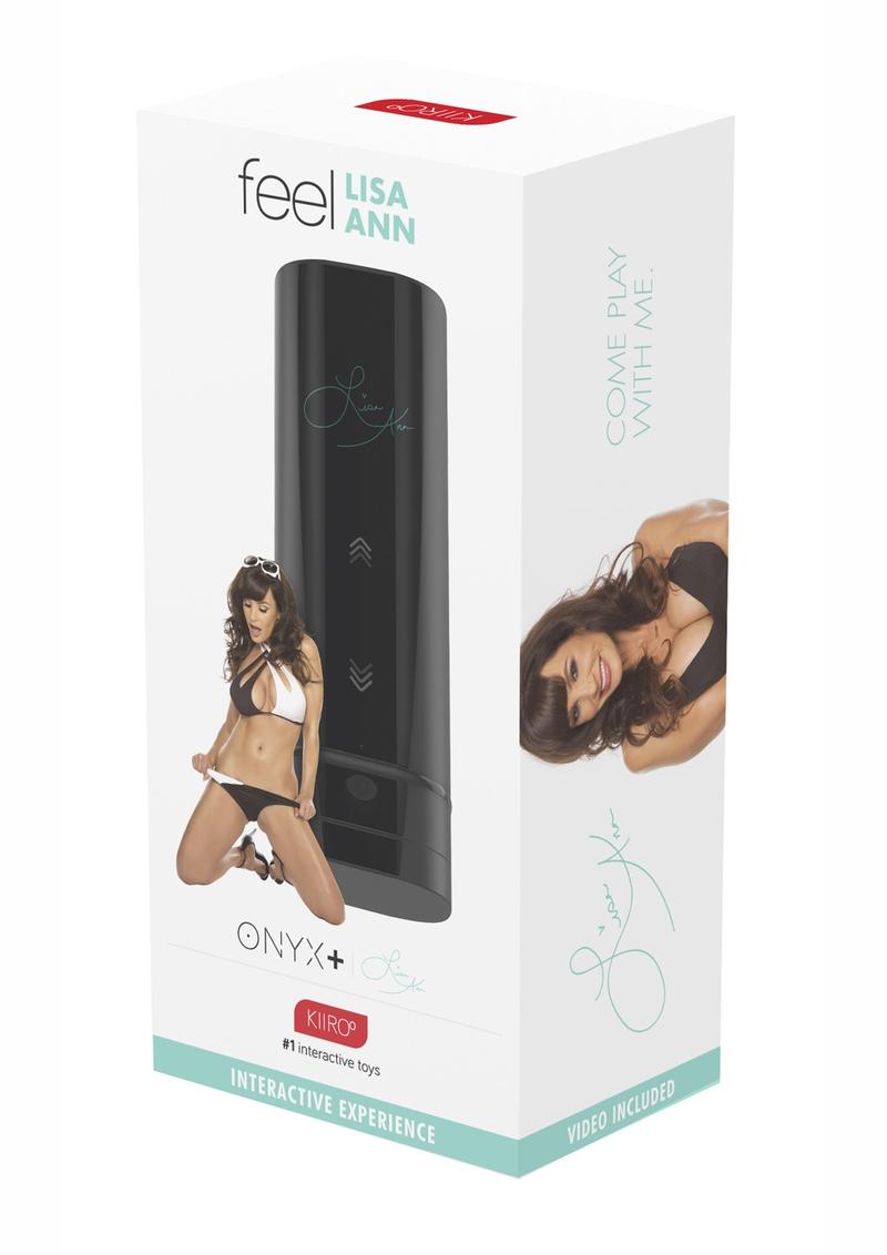 Kiiroo Onyx+ Lisa Ann Interactive Masturbator