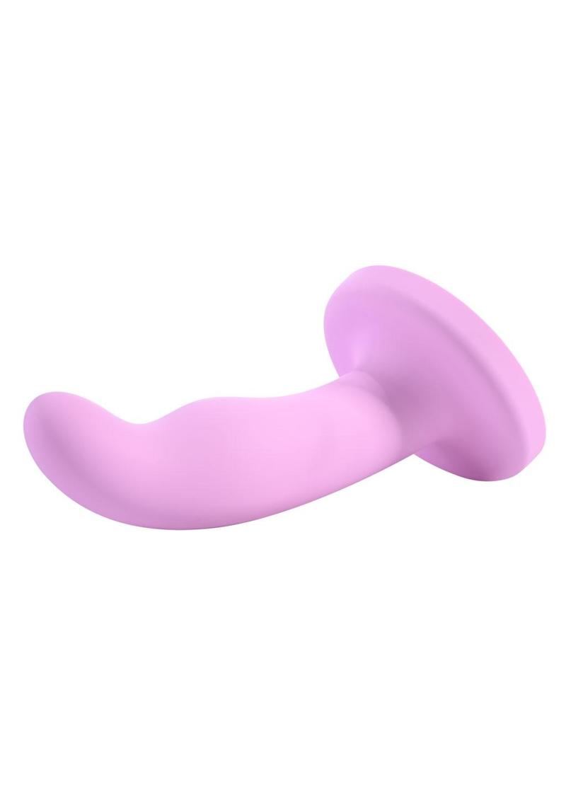 Sportsheets Lazre Silicone Curved G-Spot Dildo with Suction Cup