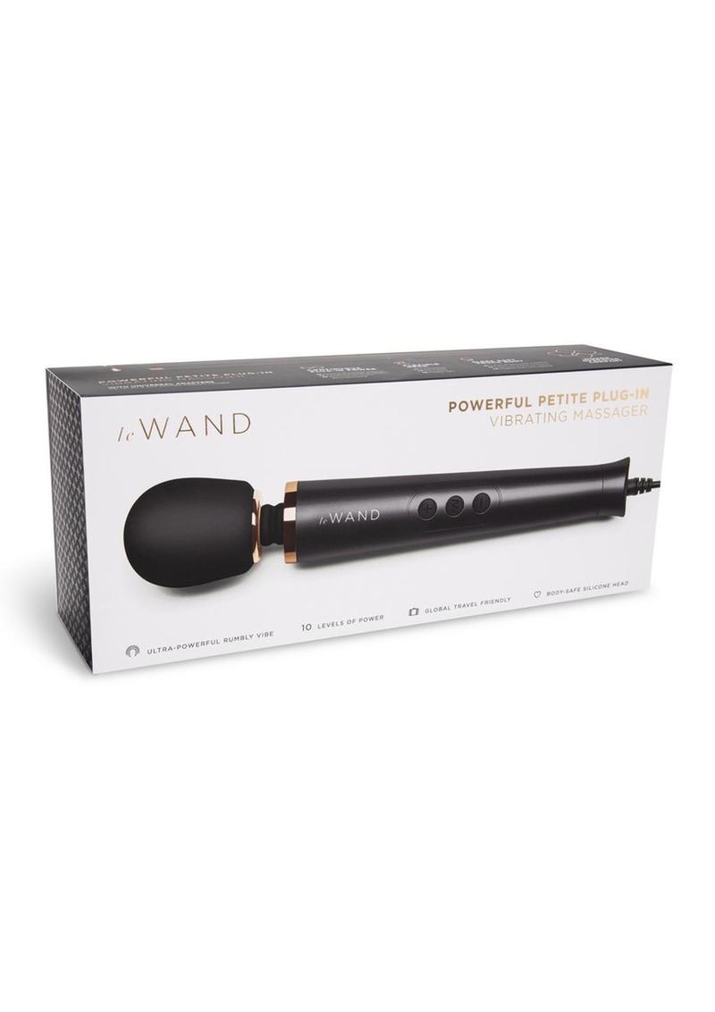 Le Wand Powerful Petite Plug-In Vibrating Massager