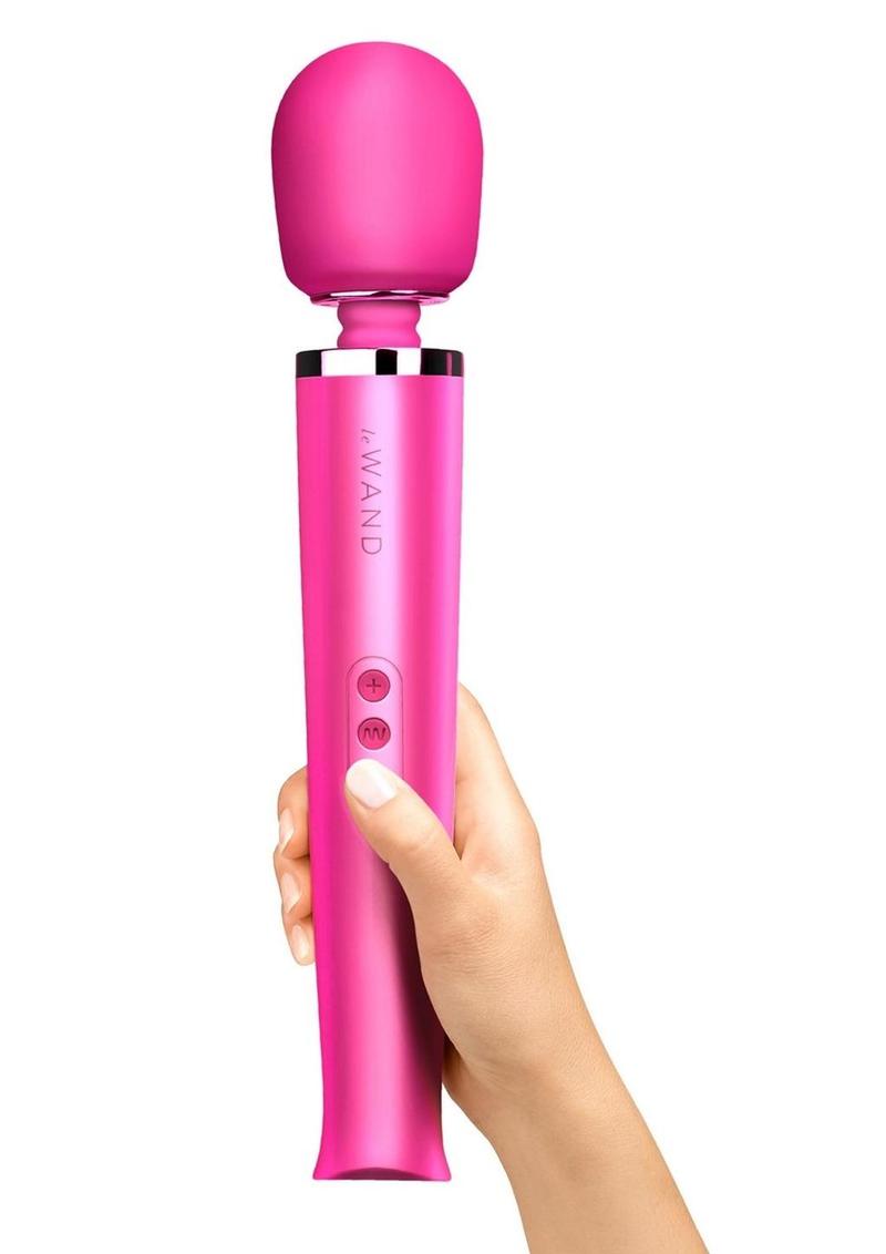 Le Wand Rechargeable Silicone Massager With Ergonomic Design