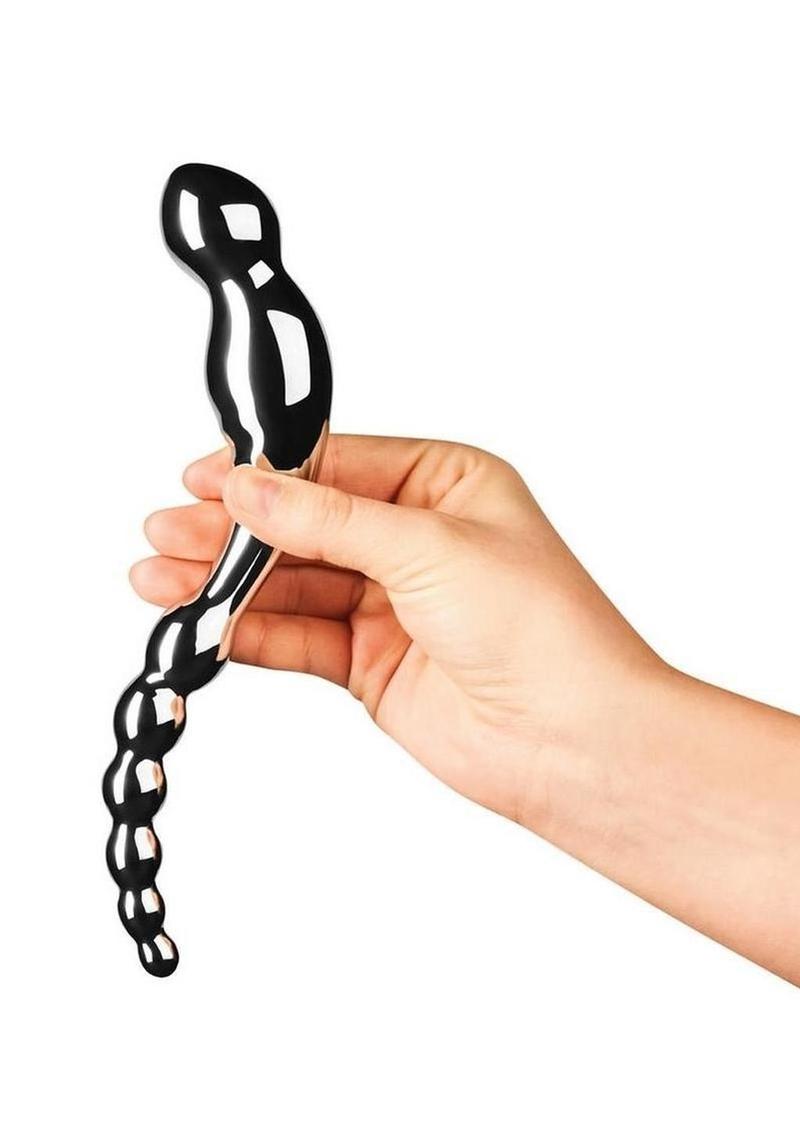 Le Wand Swerve Dual End Probe Stainless Steel