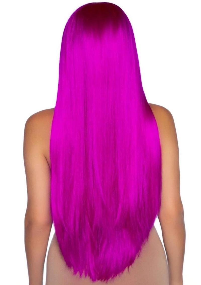 Leg Avenue Long Straight 33" Center Part Wig Synthetic