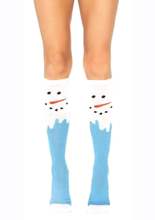 Leg Avenue Snowman Knee High Socks