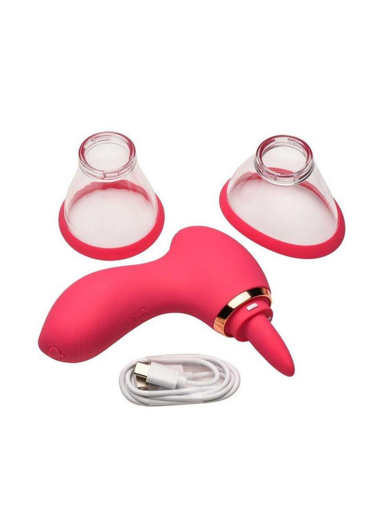 Lickgasm Plump Pleasure Licking & Sucking Stimulator