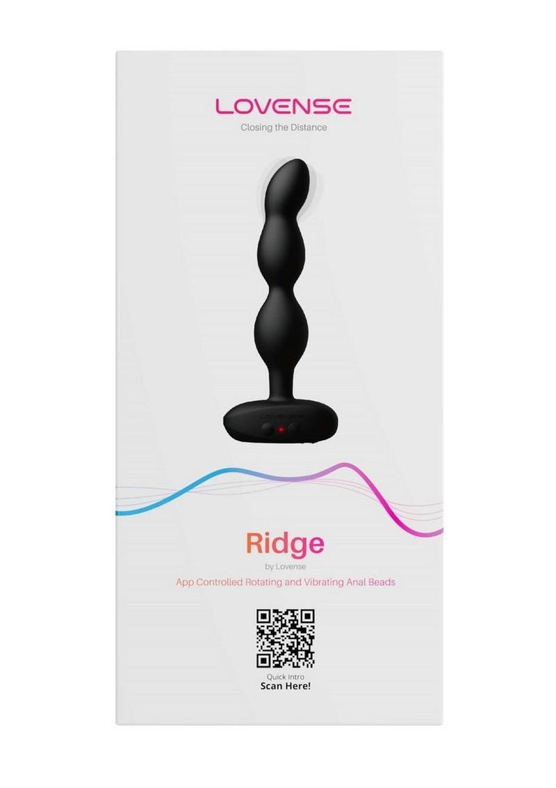 Lovense Ridge App-Controlled Rotating and Vibrating Anal Beads