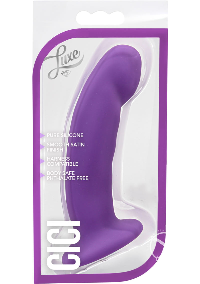 Luxe Cici Silicone Dildo Harness Compatible
