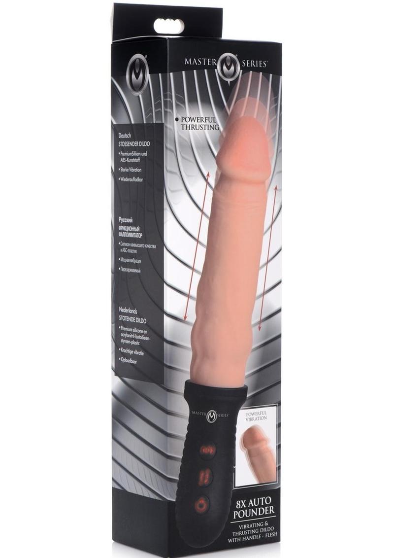 Pounder Vibrating And Thrusting Dildo