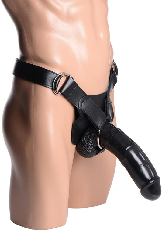Master Series Infiltrator II Hollow Strap-On with Dildo