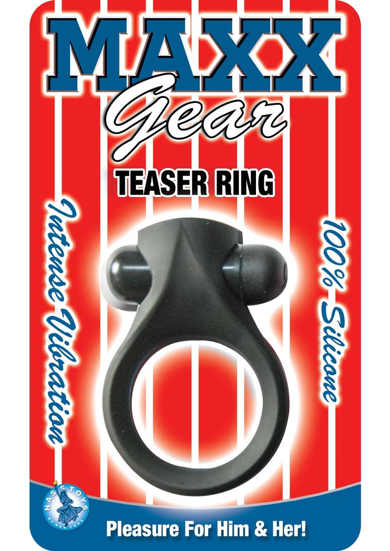 MAXX Gear Teaser Silicone Vibrating Cock Ring