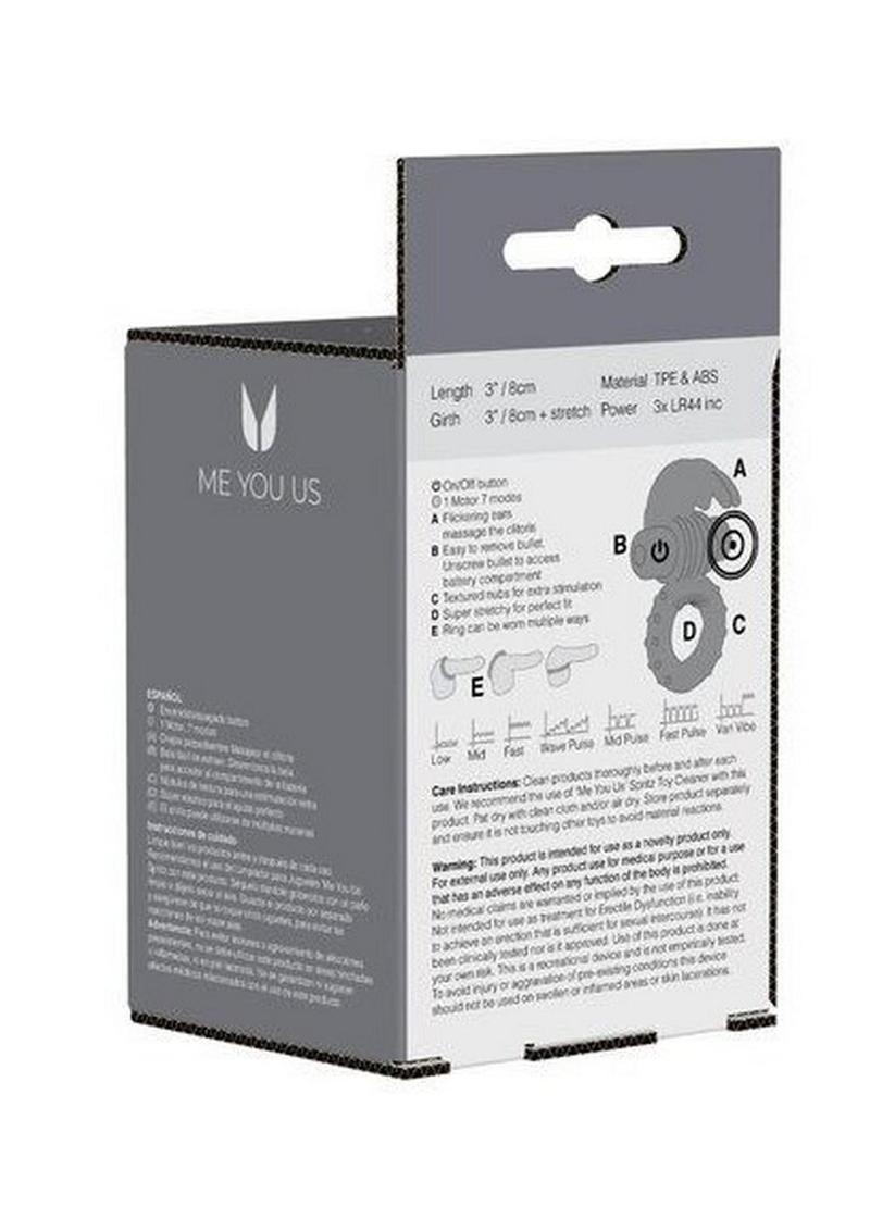 Me You Us Hopping Hare Waterproof Vibrating Cock Ring