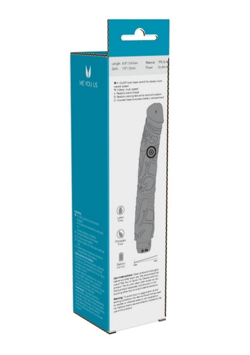 Me You Us Thor Realistic Multi Speed Vibrator Vanilla