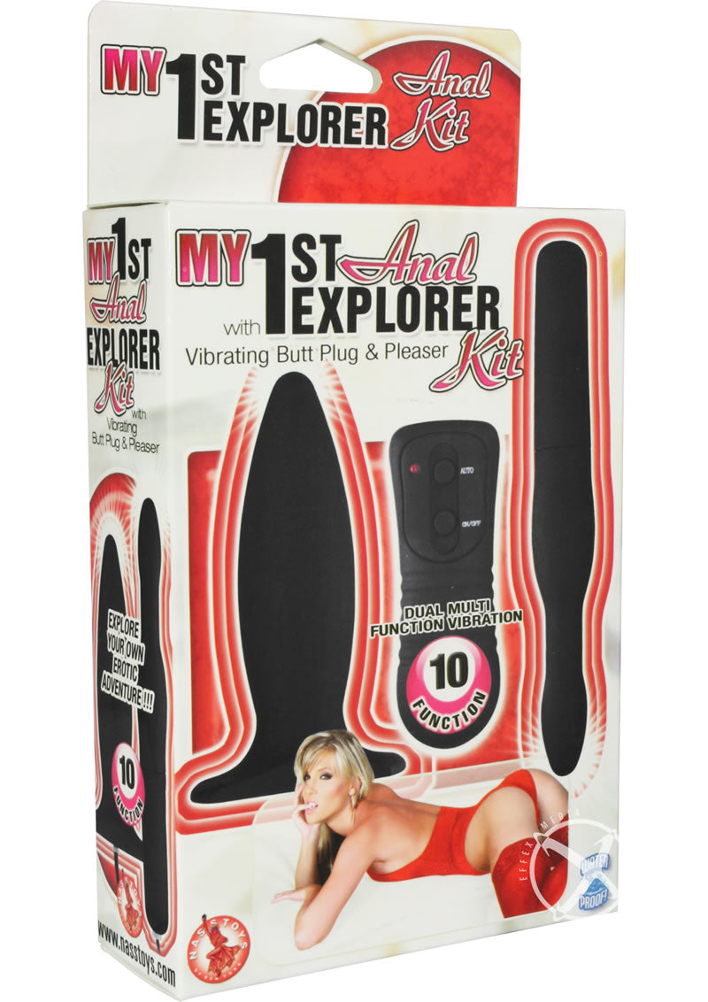 My 1st Anal Explorer Kit Vibrating Butt Plug