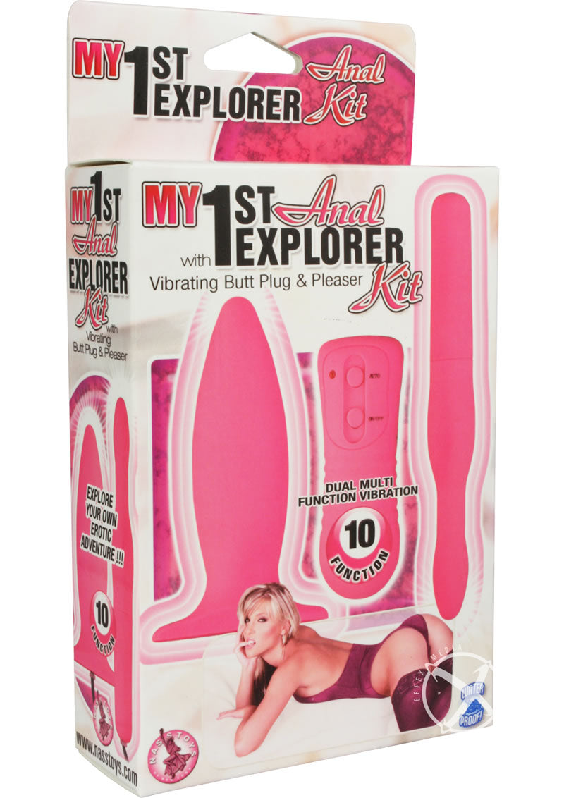 My 1st Anal Explorer Kit Vibrating Butt Plug