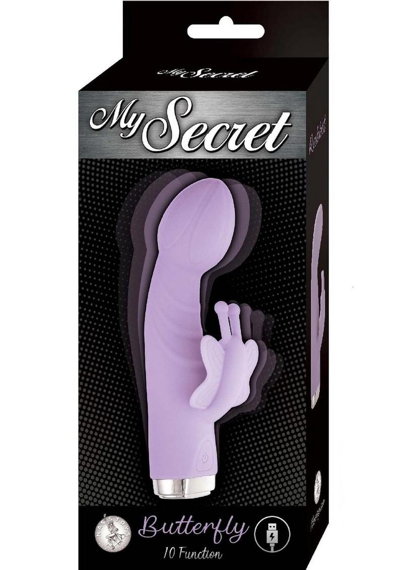 My Secret Butterfly Rechargeable Rabbit Vibrator Functions