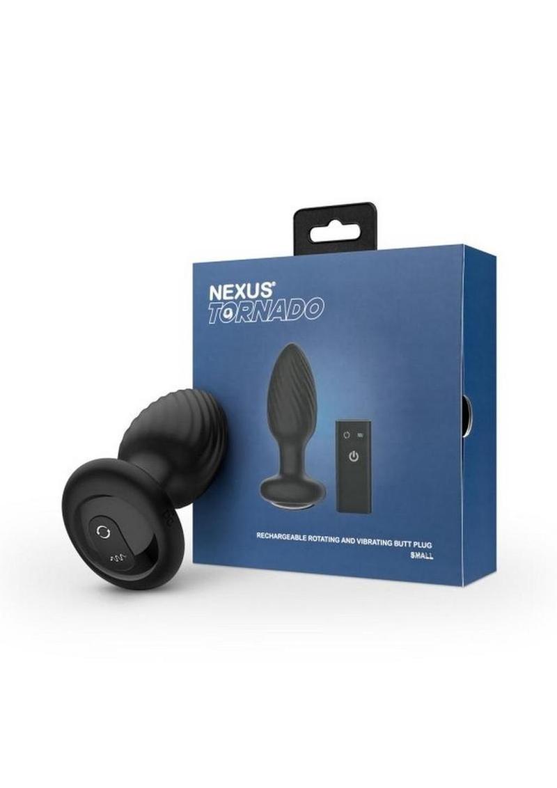Nexus Tornado Small Rotating and Vibrating Butt Plug